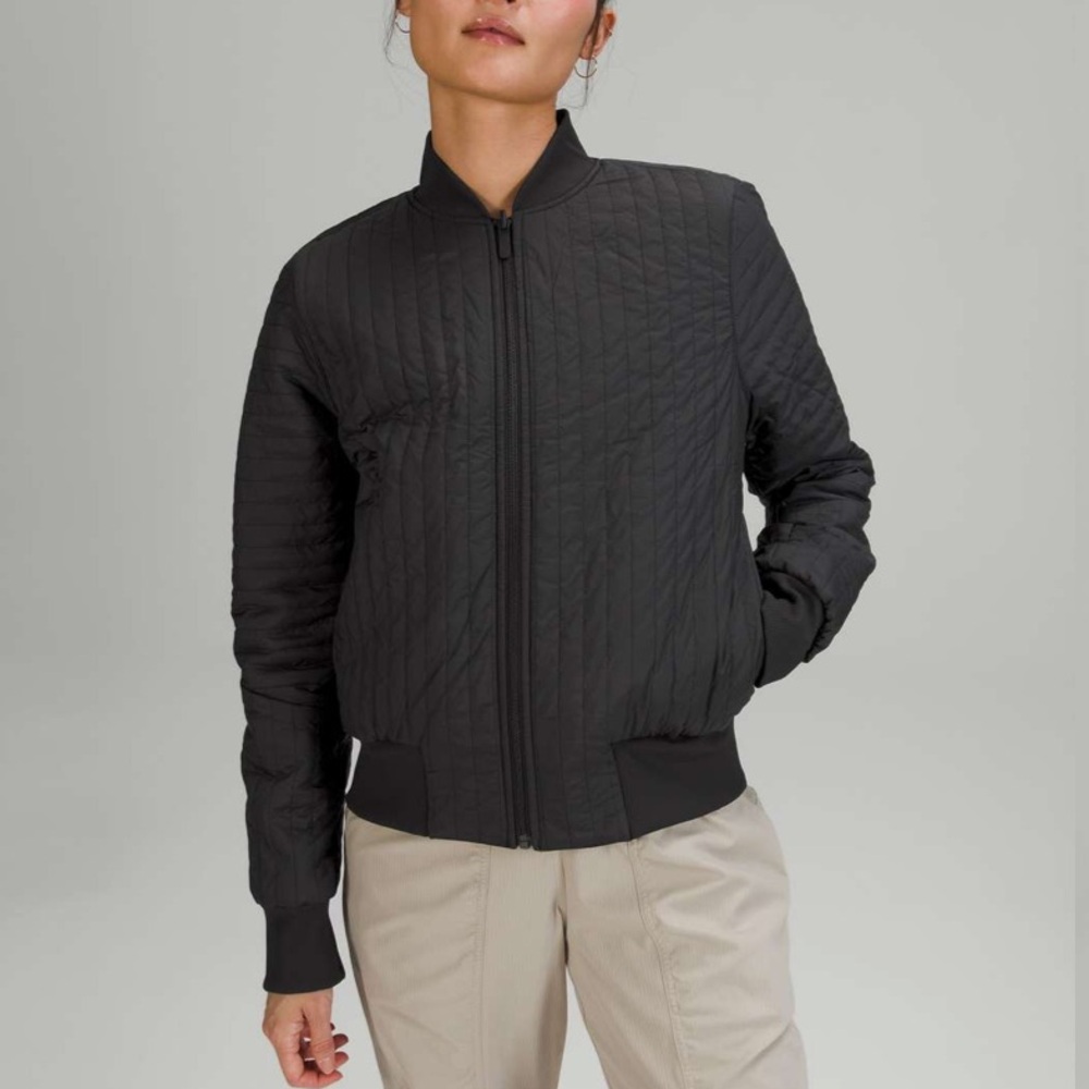Lululemon Non-Stop Cotton Bomber Jacket
Black 6 - Picture 4 of 13
